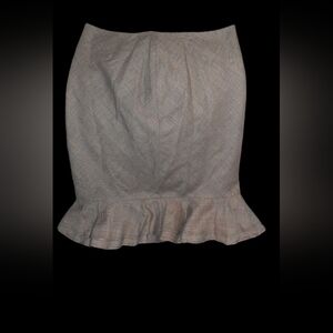 Womens Size 12 Nwt Chaps Skirt. Bel Air Black pearl.